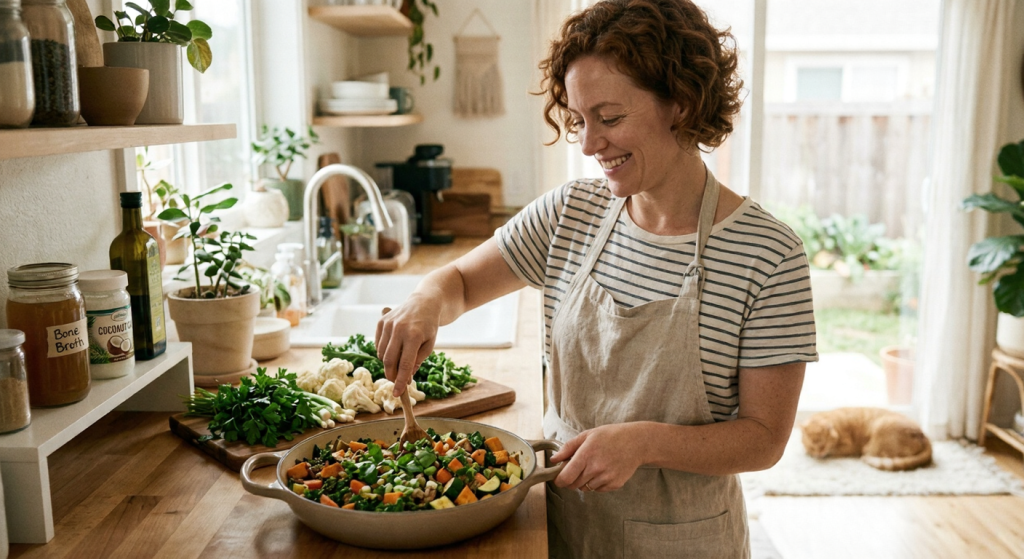 AIP diet healthy cooking lifestyle preparing anti inflammatory meals at home