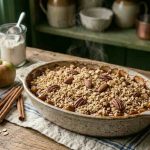 best apple crumble recipe with crispy golden topping