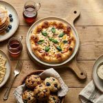 Easy sourdough discard recipes including pancakes crackers pizza and muffins