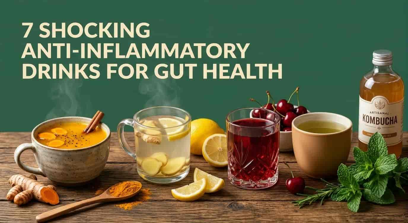Best natural anti inflammatory drinks for gut health