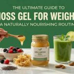 Sea moss gel and smoothie for natural weight loss support