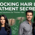 Hair loss treatment guide showing proven methods for thicker healthier hair.