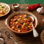 Easy Hungarian recipes at home including goulash, chicken paprikash, nokedli, and cabbage noodles